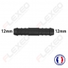 Raccord connecteur Droit pour tuyau et durite diamètre 12mm