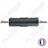 Raccord connecteur Droit pour tuyau et durite diamètre 20mm