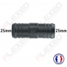 Raccord connecteur Droit pour tuyau et durite diamètre 25mm