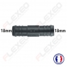 Raccord connecteur Droit pour tuyau et durite diamètre 18mm