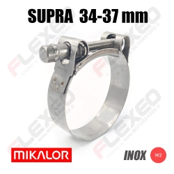 Collier de serrage SUPRA W2 Ø34-37mm