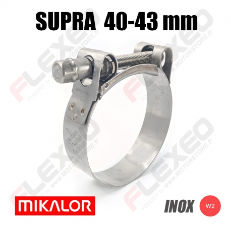 Collier de serrage SUPRA W2 Ø40-43mm - SARL FLEXEO