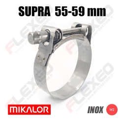 Collier de serrage SUPRA W2 Ø55-59mm