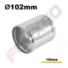 Manchon aluminium Ø102mm Long.100mm