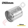 Manchon aluminium Ø60mm Long.100mm