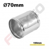 Manchon aluminium Ø70mm Long.100mm