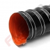 GAINE BOA NOIRE 22MM SILICONE 2 COUCHES HAUTE TEMPERATURE