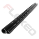 Durite silicone droite au mètre Ø16mm - 2 Plys - Noir