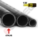 Durite silicone droite au mètre Ø60mm - 4 Plys - Noir